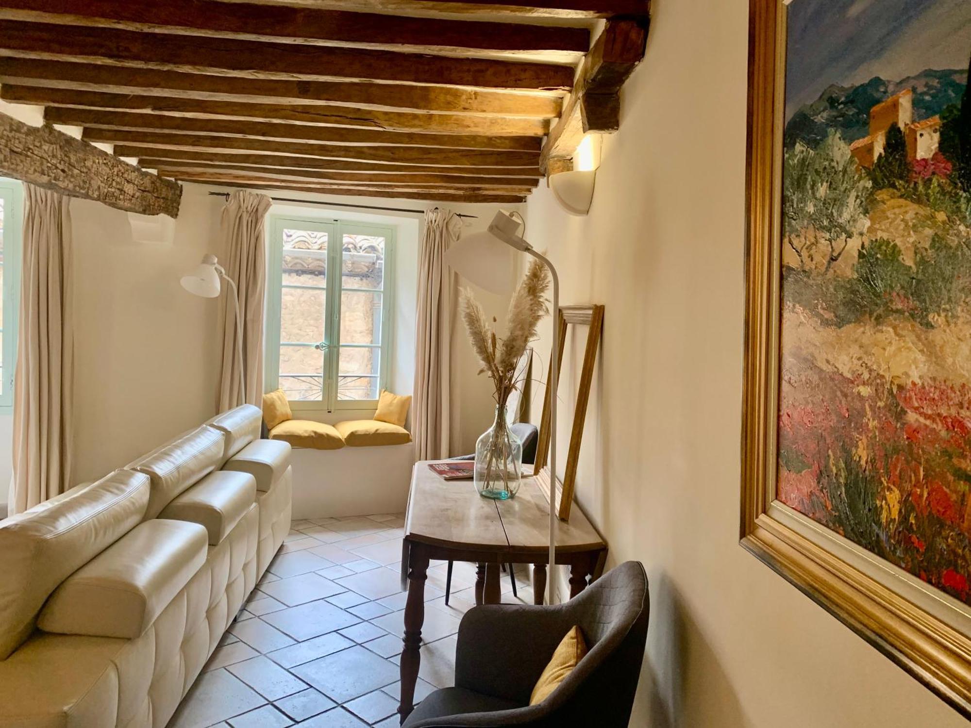 L'Elegante - Maison De Ville Avec Bains A Remous - Parking Inclus Saint-Paul-de-Vence Eksteriør billede